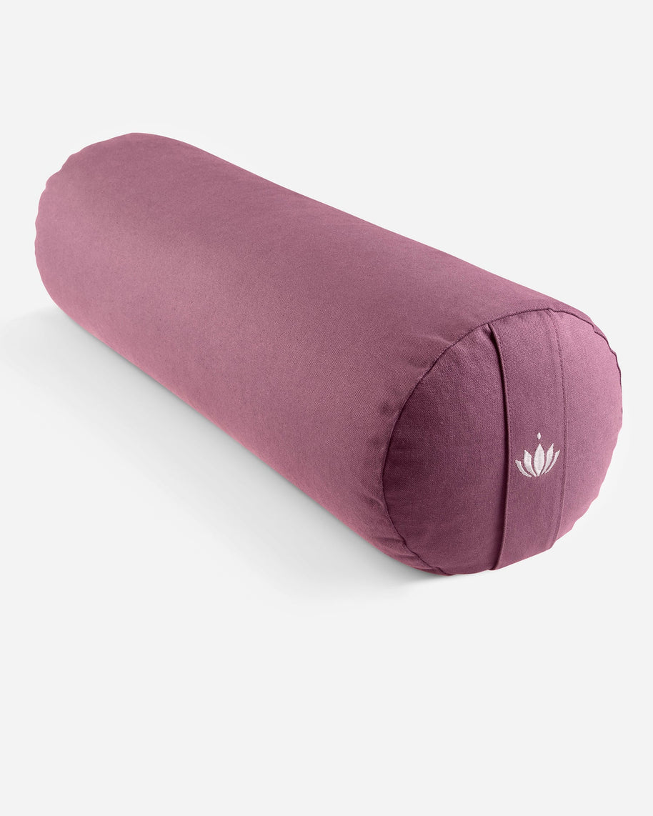 roze yogabolster biologisch katoen