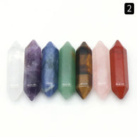 Complete chakra edelstenen set voor yoga, meditatie en ontspanning