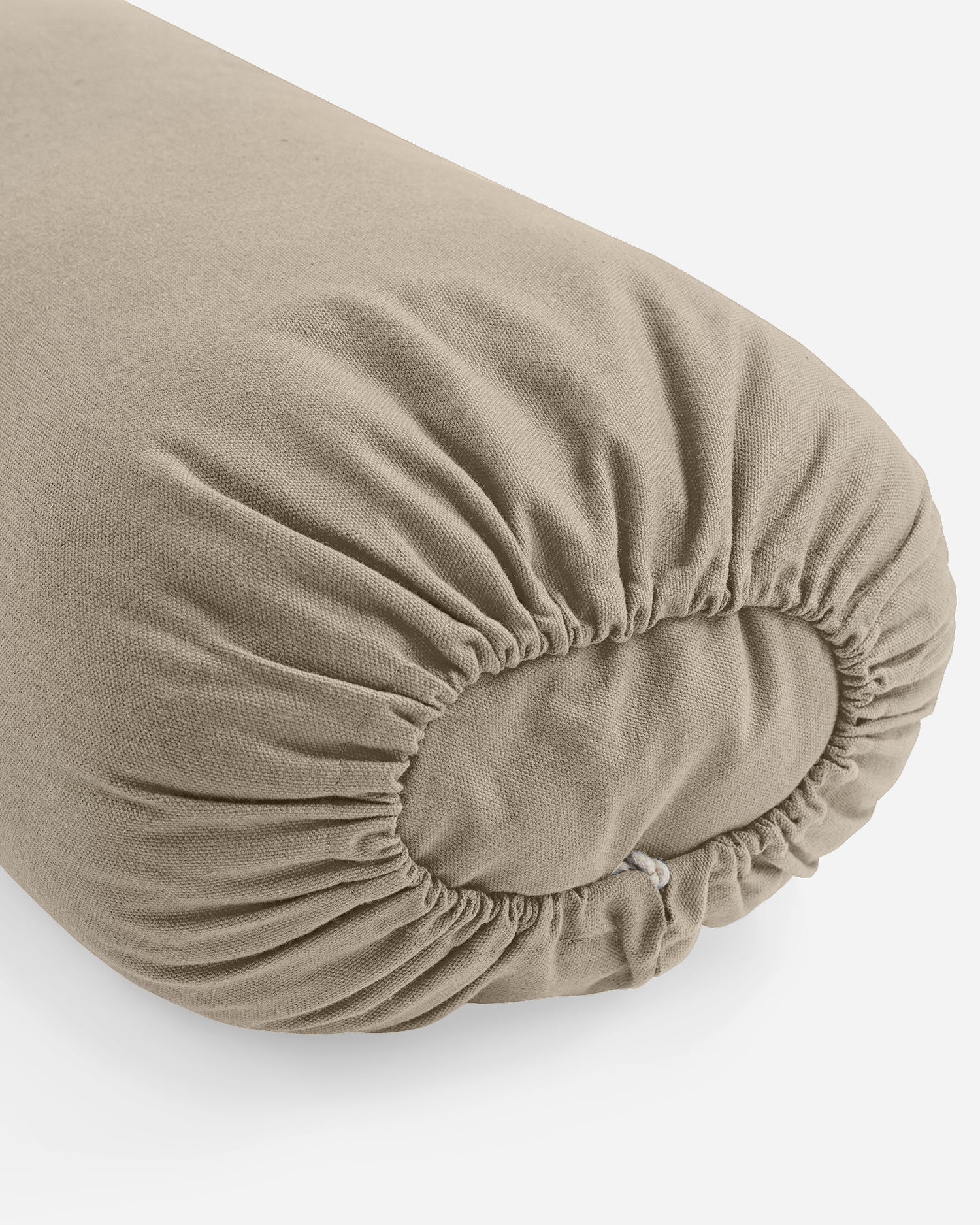 Zachte yoga bolster als ondersteuning bij meditatie en ademhaling met afneembare hoes