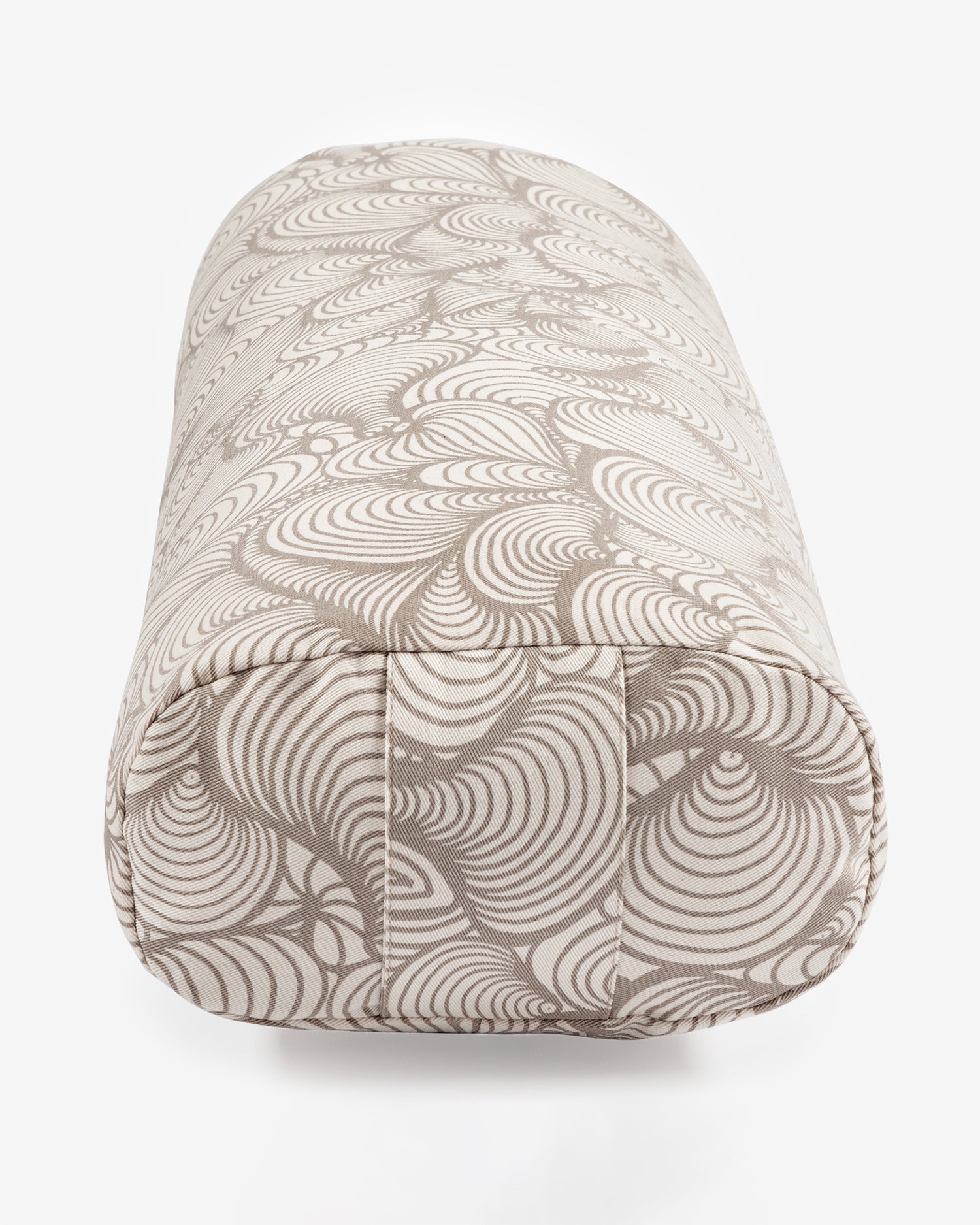 Yoga bolster Restorative S in bladeren print patroon natuurlijk