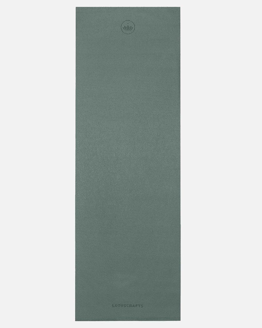 Yoga Mat MUDRA Studio volledig uitgerold in groen