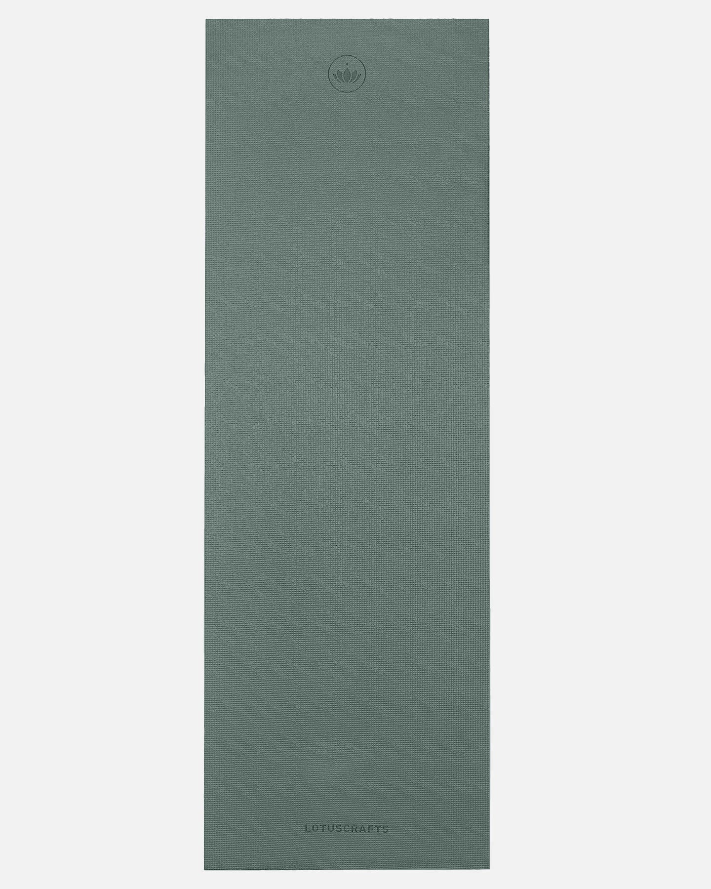 Yoga Mat MUDRA Studio volledig uitgerold in groen