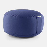 Donkerblauw meditatiekussen voor yoga en meditatie