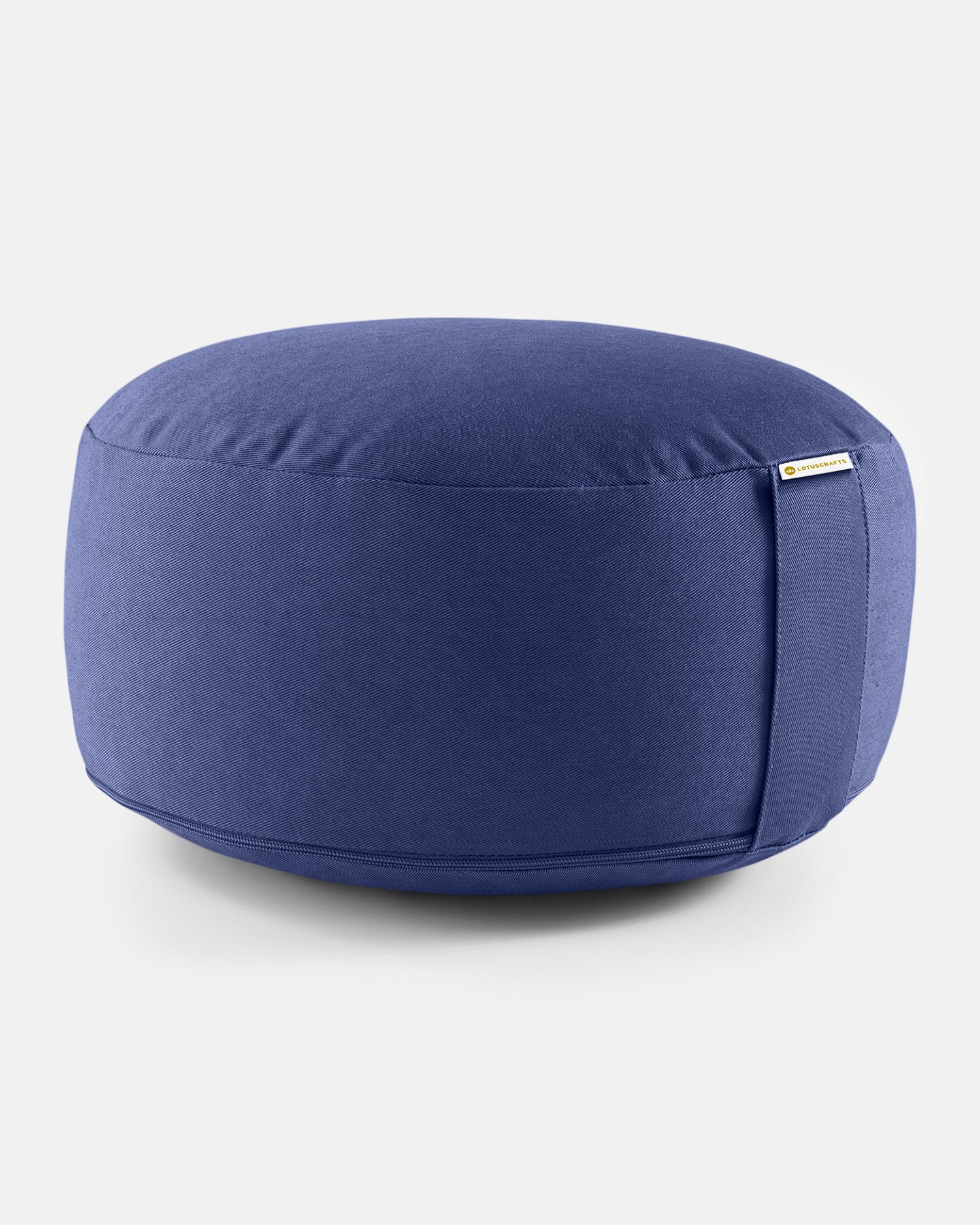 Donkerblauw meditatiekussen voor yoga en meditatie