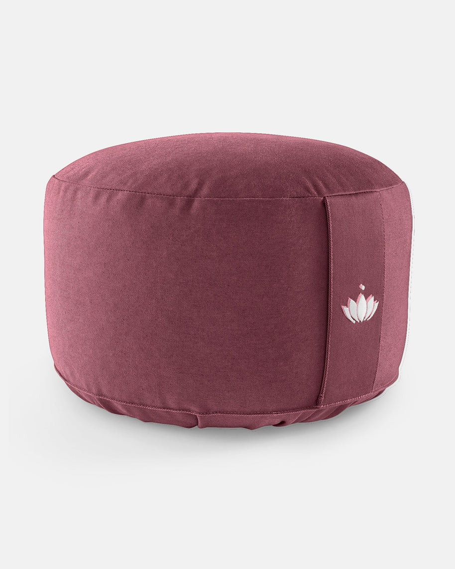 Roze Lotuscrafts meditatiekussen voor meditatiehoek