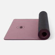 Roze Yogamat PURE met donkere onderzijde