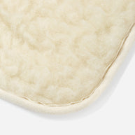 detail van veloursrand, katoenen koorden van zijde