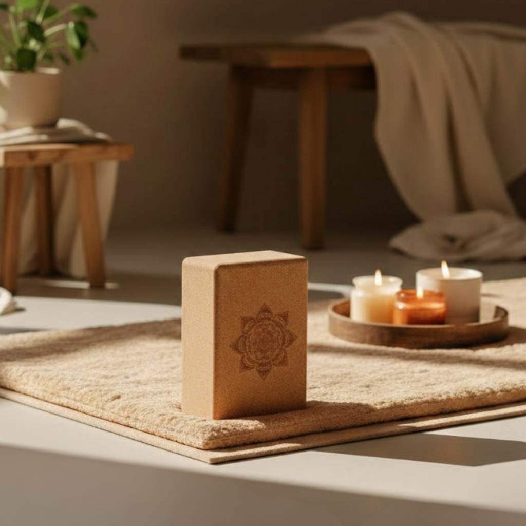 Kurken Yoga Blok Met Mandala