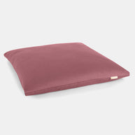 Zabuton meditatiemat oudroze biologisch katoen aubergine