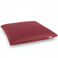 Zabuton meditatiemat biologisch katoen rood 80x75 cm