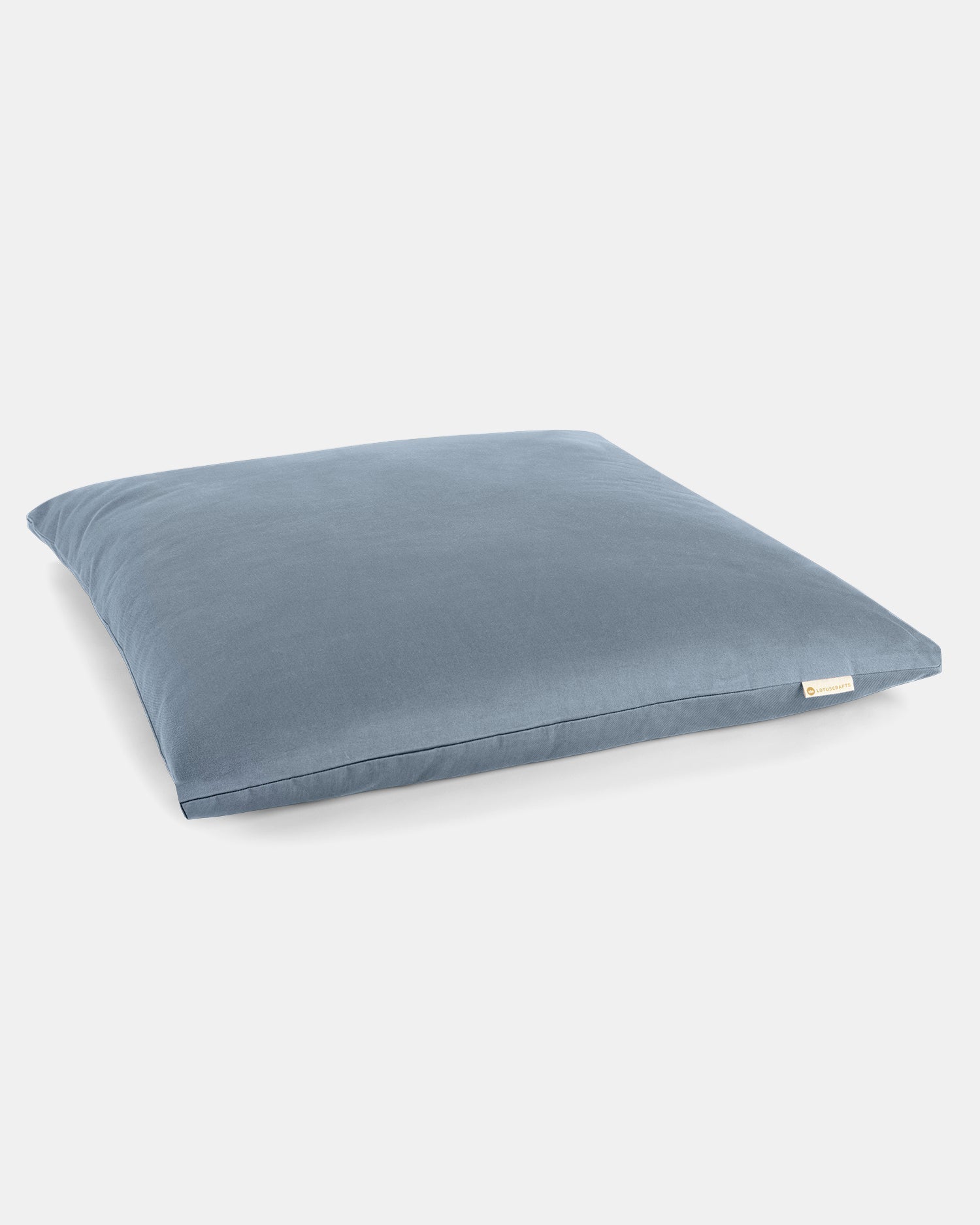 Zabuton meditatiemat blauw biologisch katoen