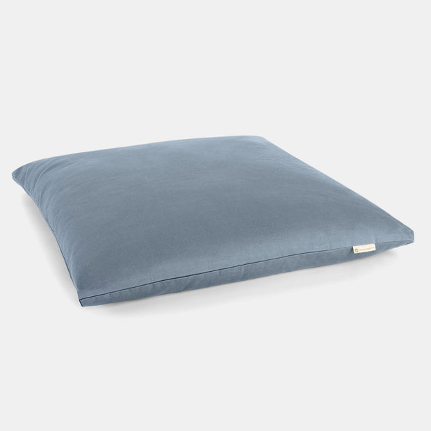 Zabuton meditatiemat blauw biologisch katoen
