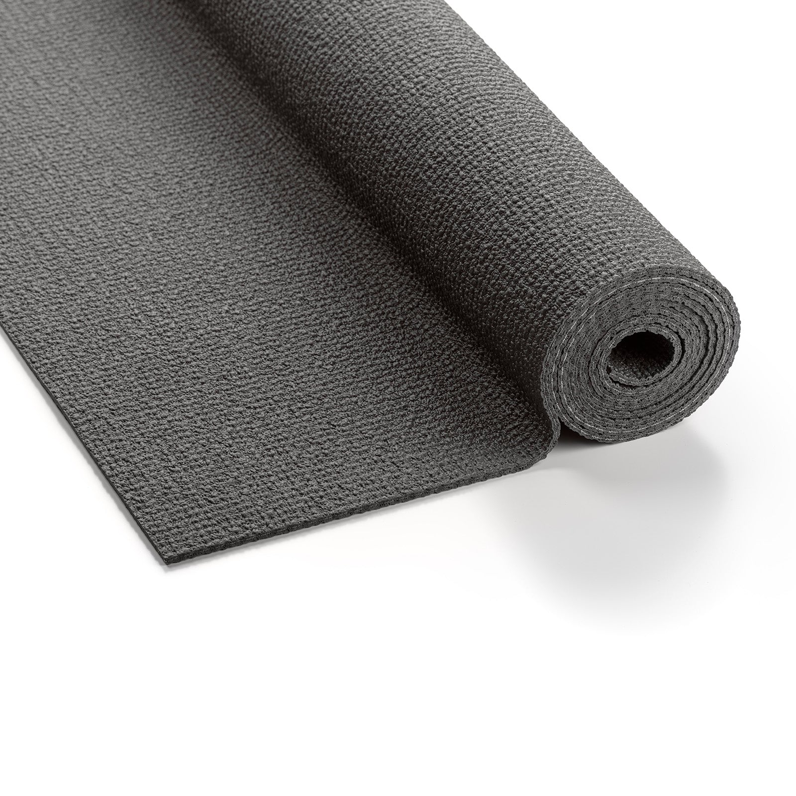 Grijze EXTRA travel yogamat van Ground to Glow, een tijdloze en aardse kleur die rust uitstraalt tijdens je practice op reis.