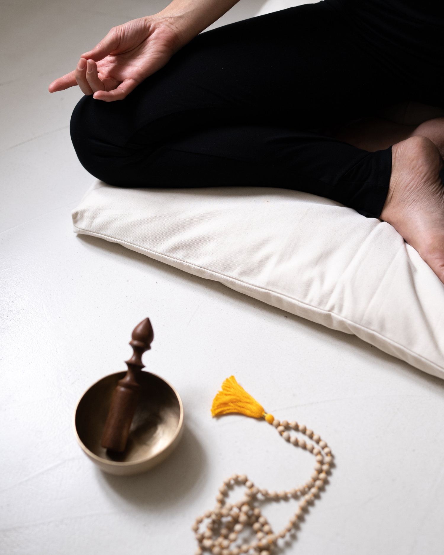 Meditatiemat van Biologisch Katoen | Diepe Ondersteuning voor Langdurige Meditatie