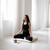 Meditatiemat van Biologisch Katoen | Diepe Ondersteuning voor Langdurige Meditatie