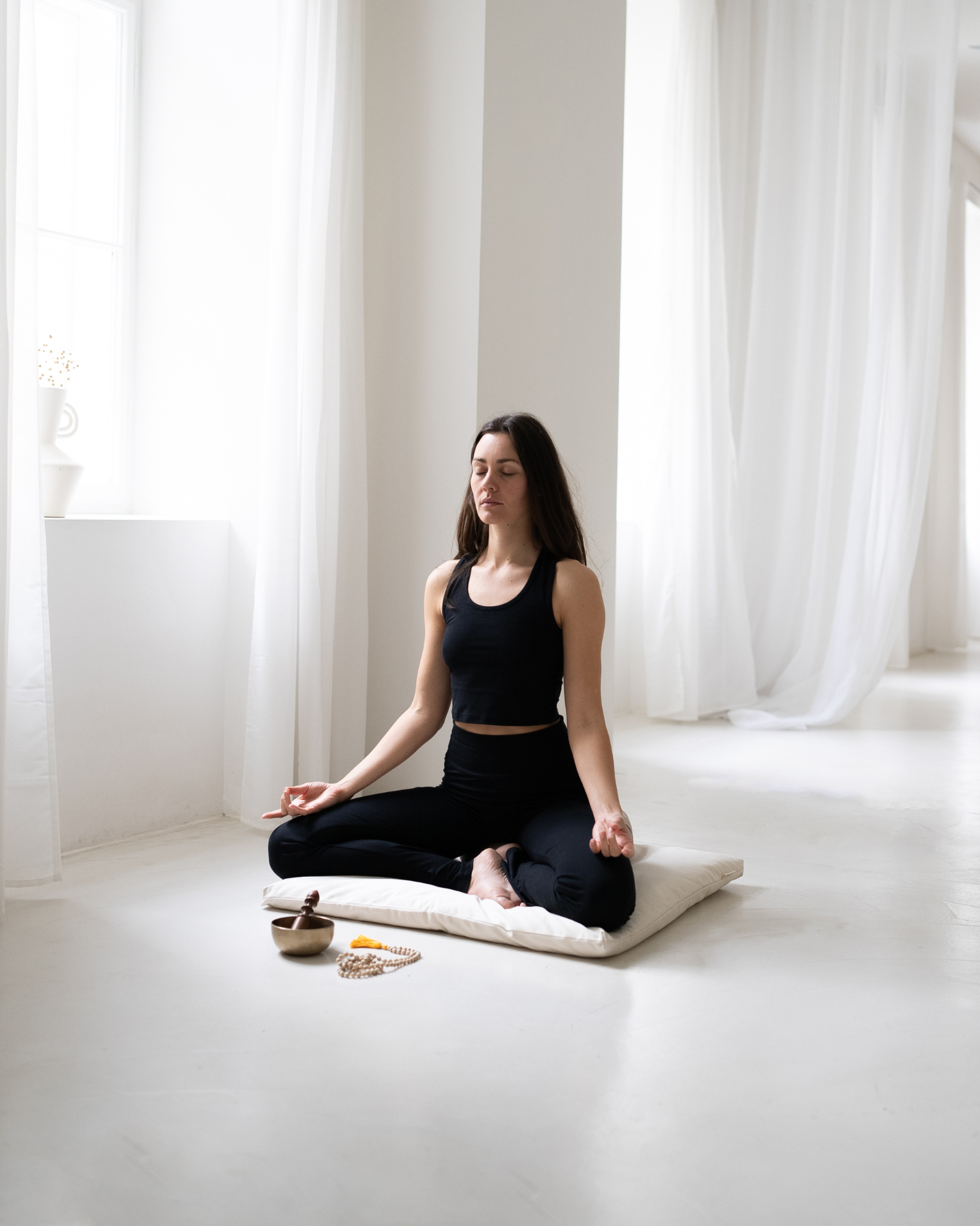 Meditatiemat van Biologisch Katoen | Diepe Ondersteuning voor Langdurige Meditatie