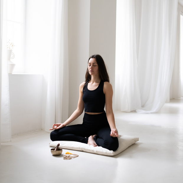 Meditatiemat van Biologisch Katoen | Diepe Ondersteuning voor Langdurige Meditatie
