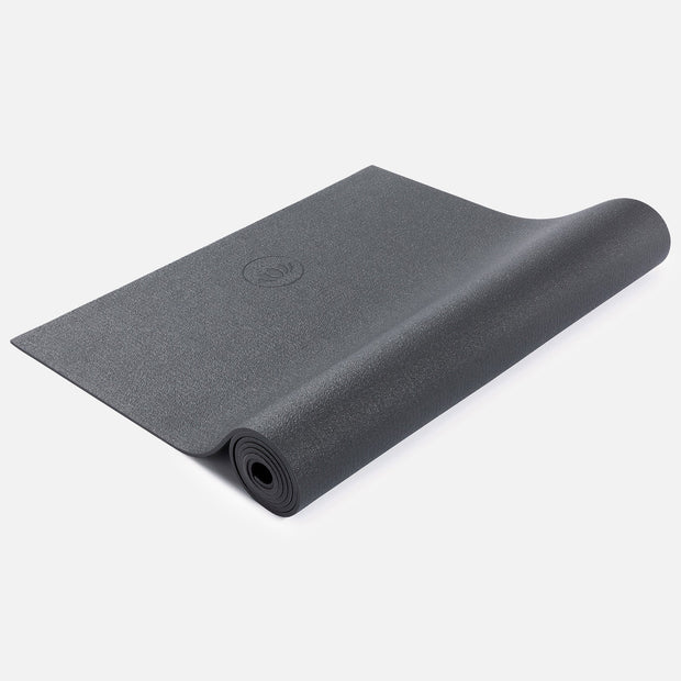 Donkergrijze Yoga Mat MUDRA Studio met nopstructuur